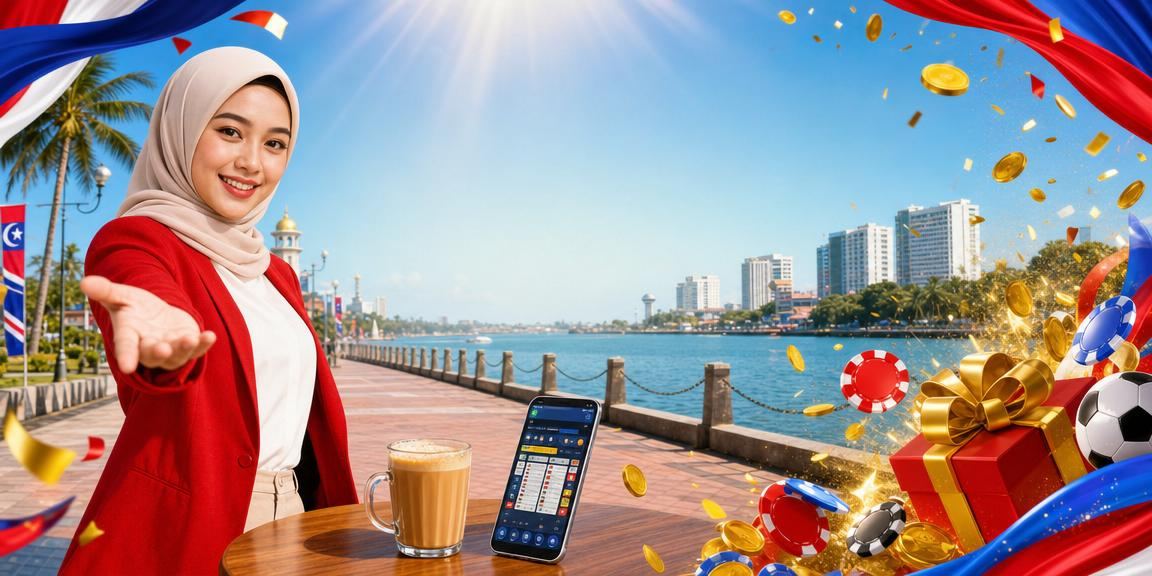 Pengguna di Kuantan membuat deposit dalam talian untuk pertaruhan sukan melalui telefon
