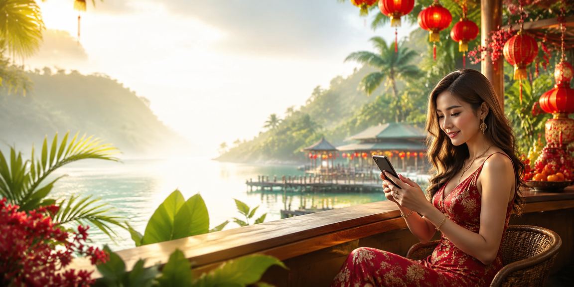 Pengguna di Terengganu membuat deposit dan menikmati bonus platform 313 melalui telefon pintar